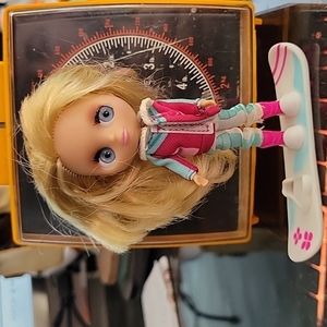 original LPS Littlest Pet Shop  Blythe #B27 #2168  Snow Love doll figure toy cut